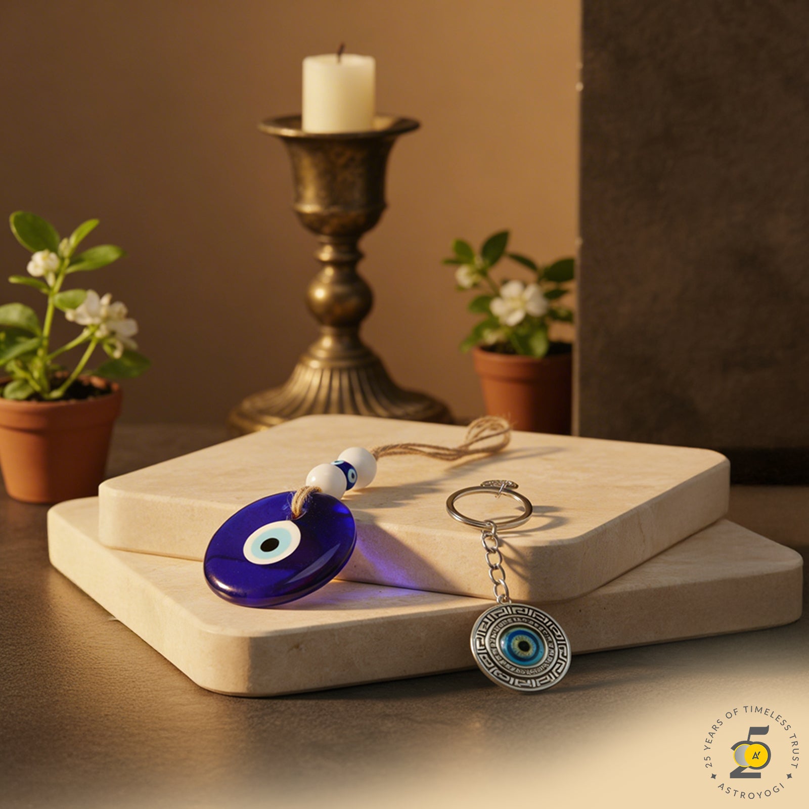Evil Eye Car Safety & Travel Combo