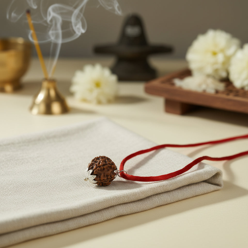 Siddh 7 Mukhi Rudraksha Pendant
